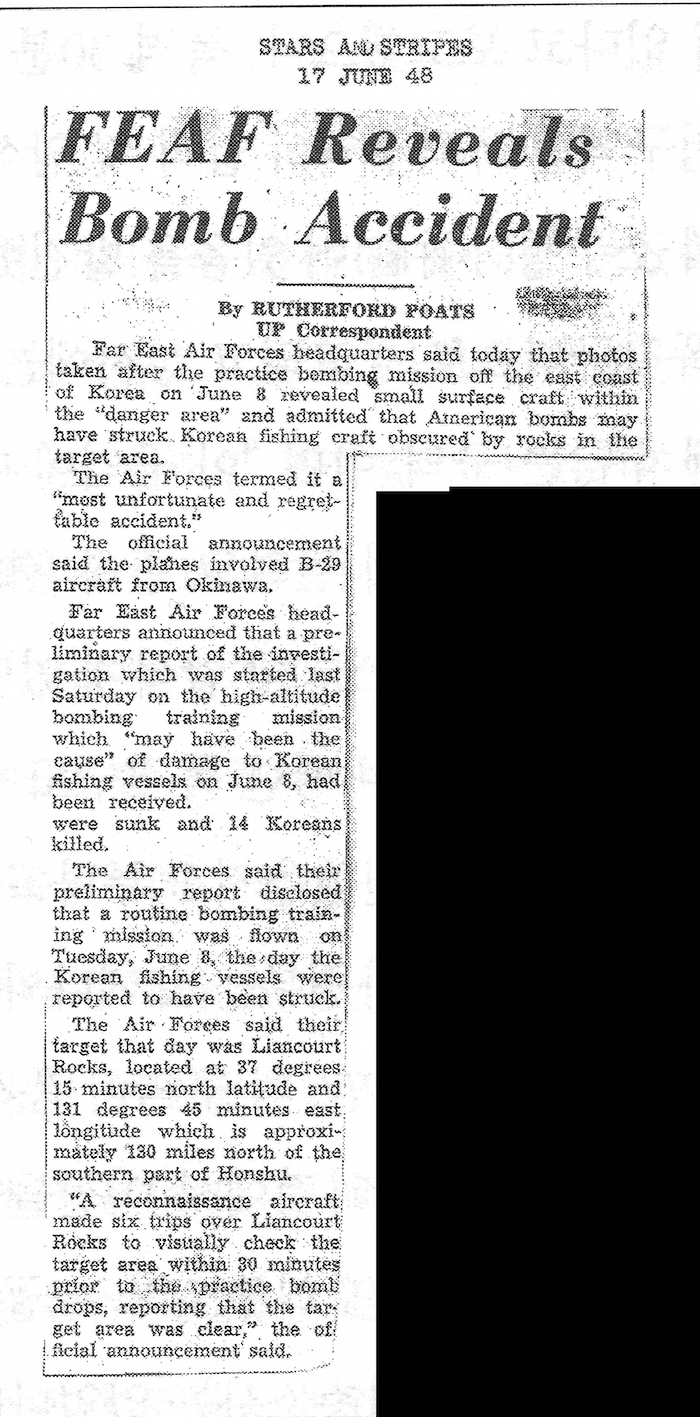 Stars and Stripes article
